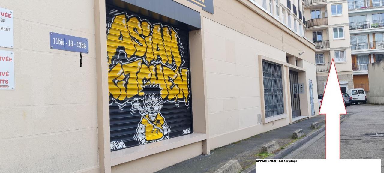Mairie, Apart 50 M2 , Lumineux , Renove , 4 Pers. Le Havre Esterno foto